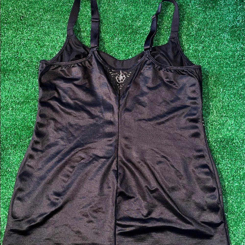 Ruby Ribbon #3024 Black Lace Full Support Cami Shapewear Camisole Tank 40 - Picture 4 of 6